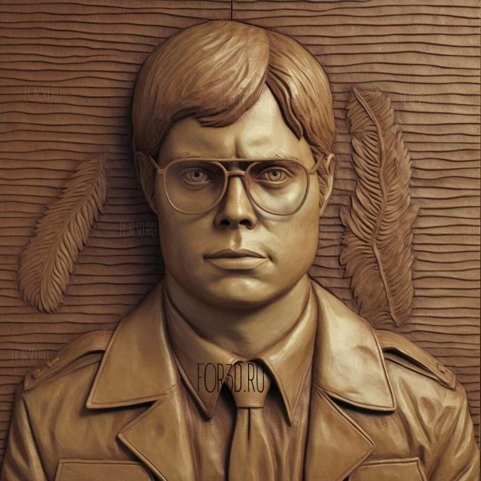 Dwight Schrute 4 stl model for CNC